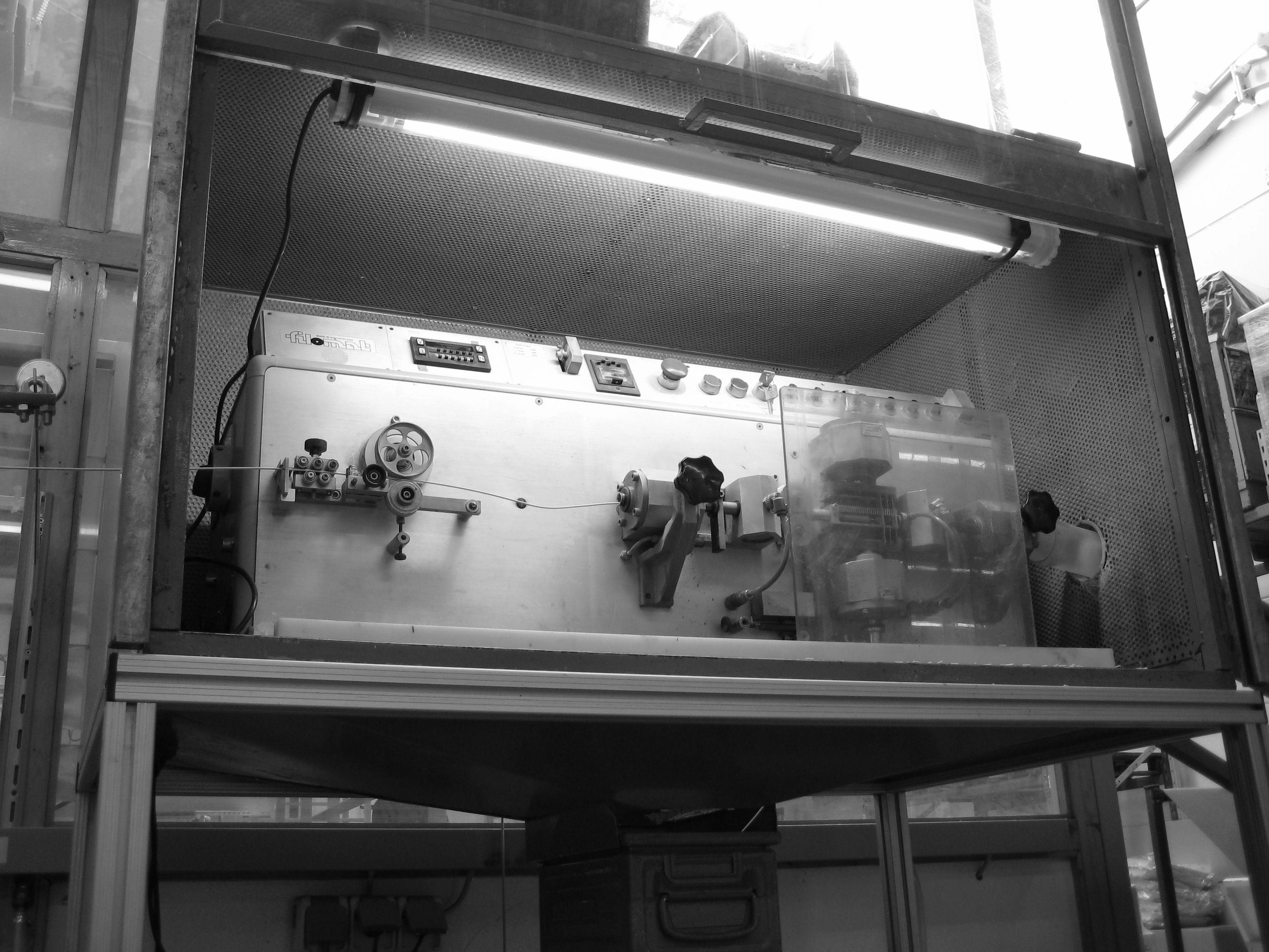 LED machine light with emergency light