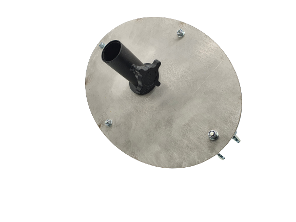 4-piece holder for crank stand - for holding 4 Rohrlux work lights
